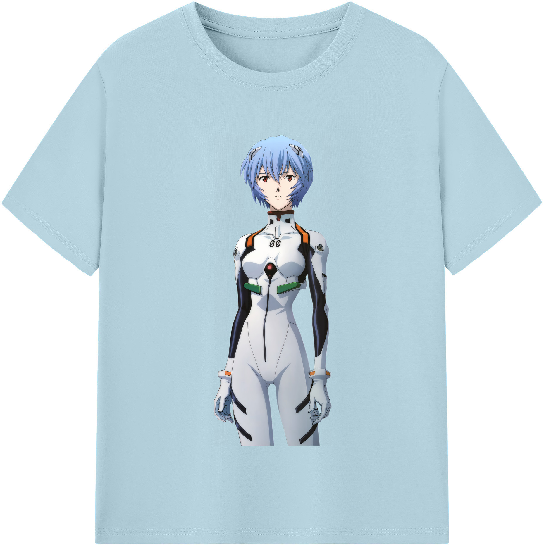 （画像用） EVA 新世紀エヴァンゲリオン 綿100％半袖Tシャツ（フロントプリント）